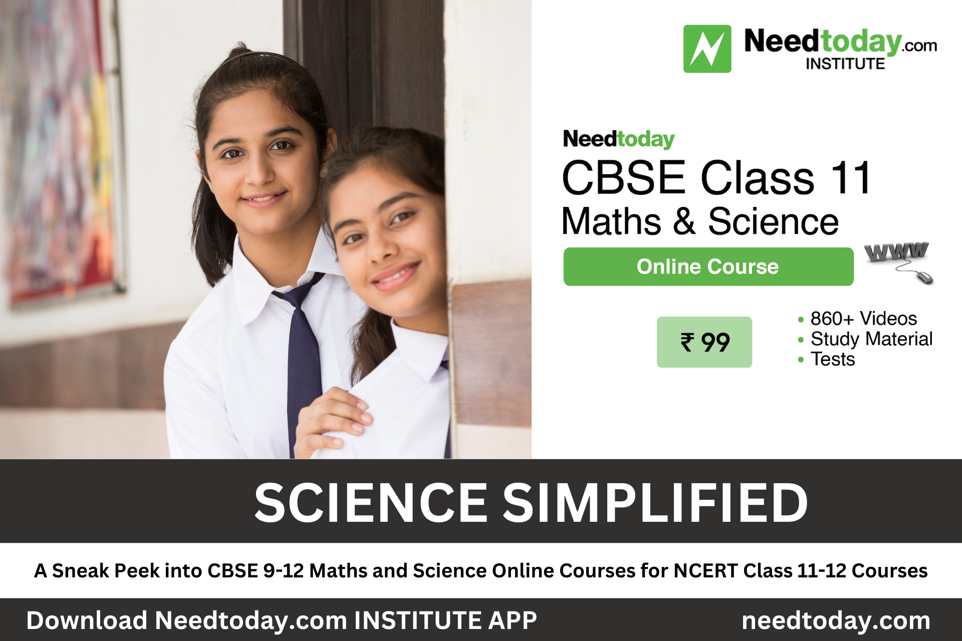 Science Simplified: A Sneak Peek into CBSE 9-12 Math and Science Online Courses for NCERT Class 11-12 Courses