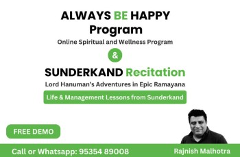 ALWAYS BE HAPPY Program & SUNDERKAND Recitation with Life and Management Lessons