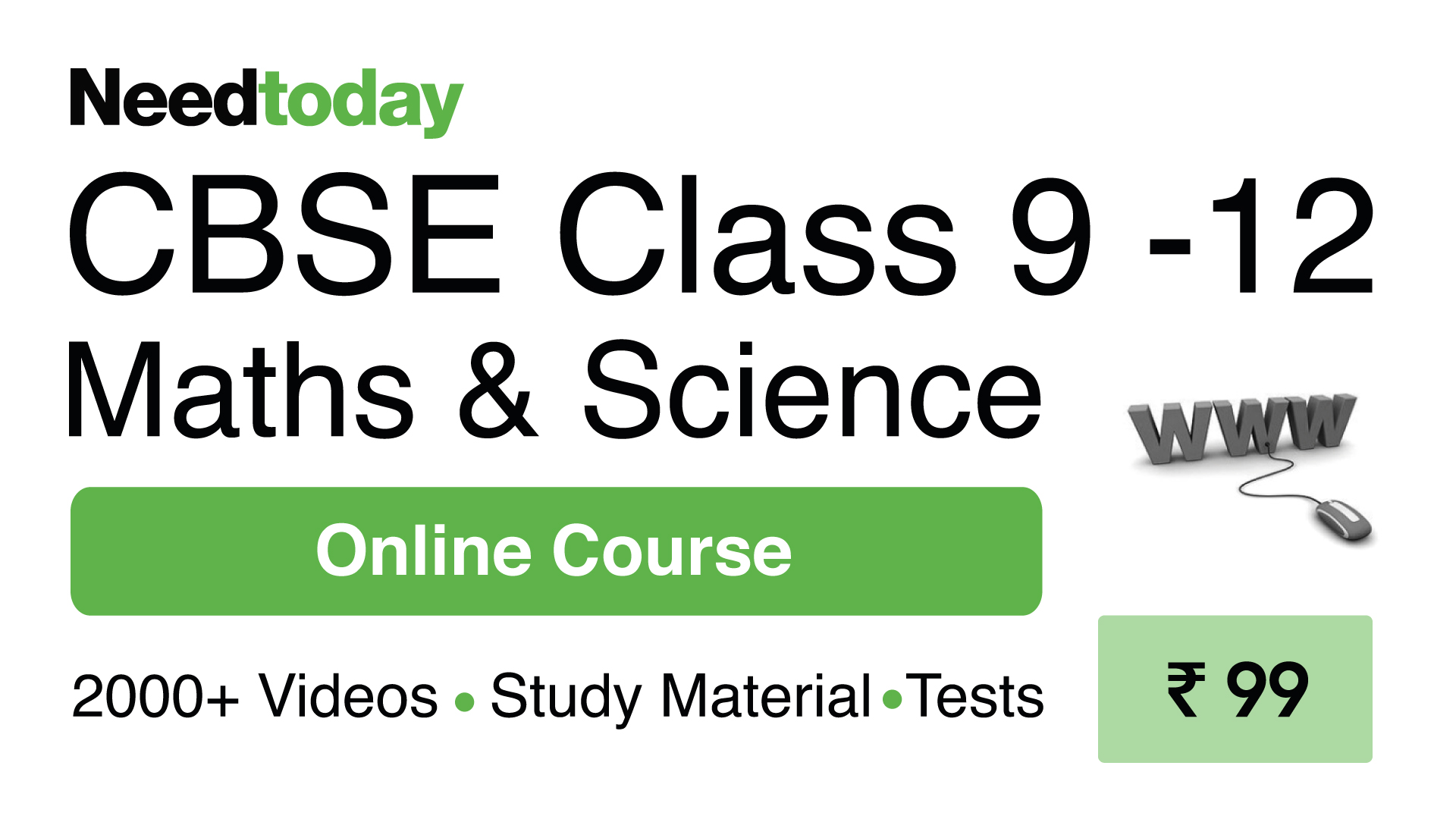 CBSE 9 - 12 Maths and Science Online Course